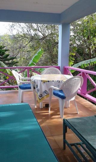 Apartment porch